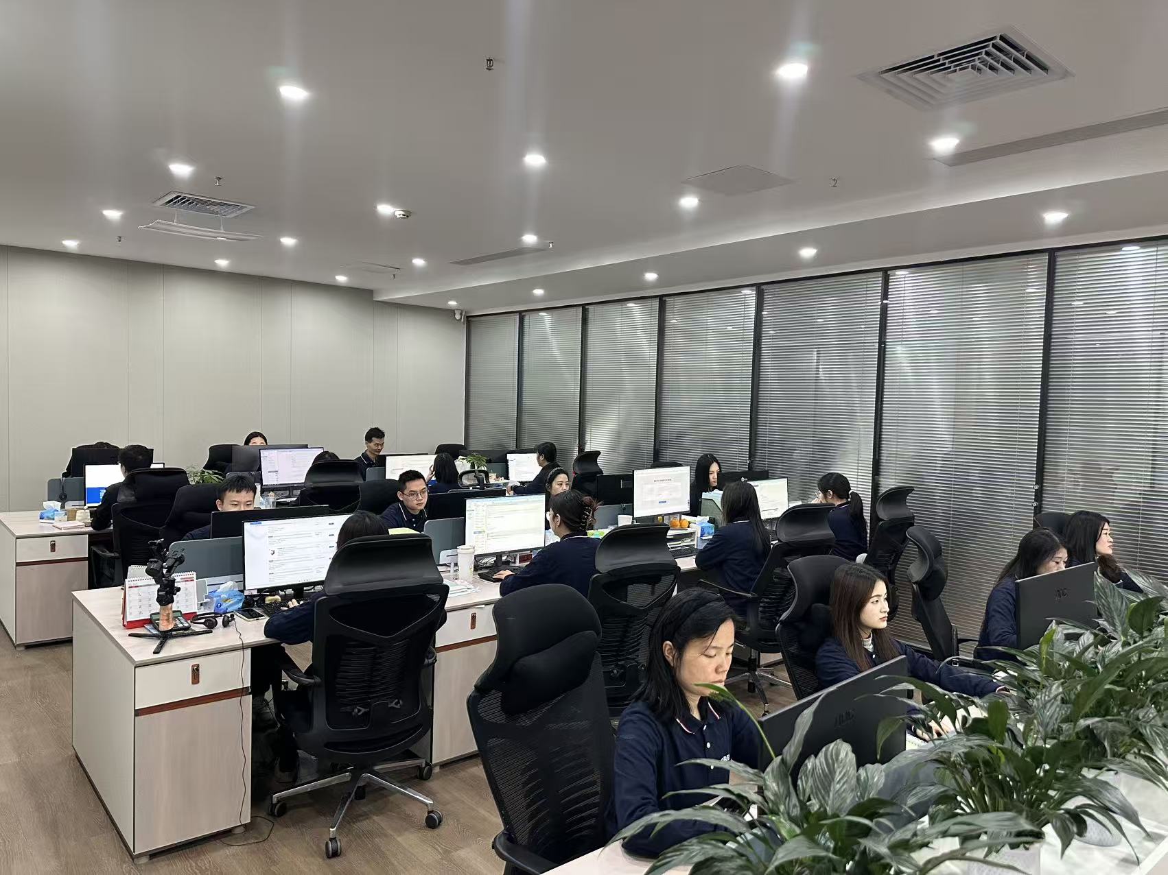 Foresmart employees working in the Shenzhen office
