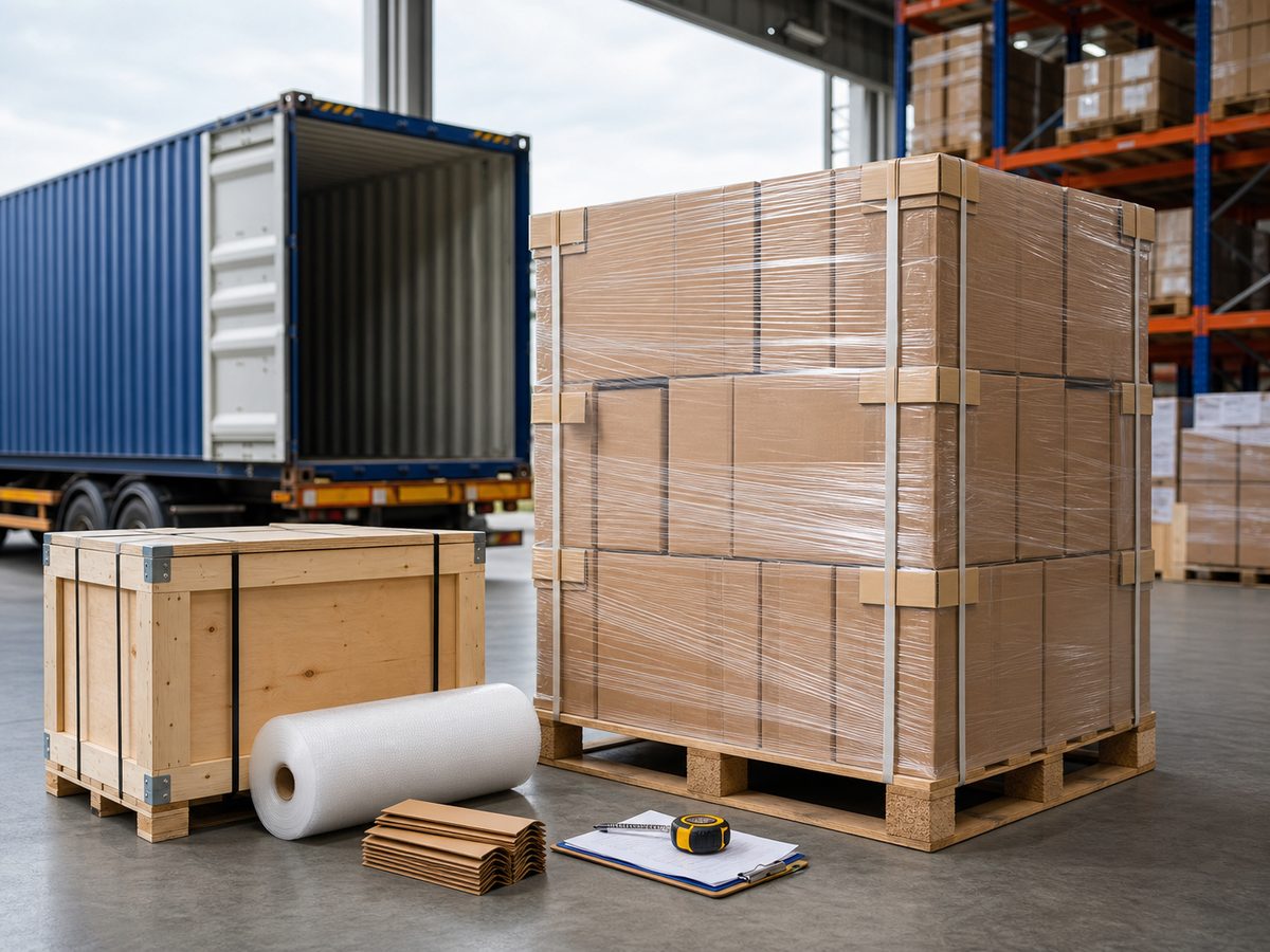 Prepare and measure cargo