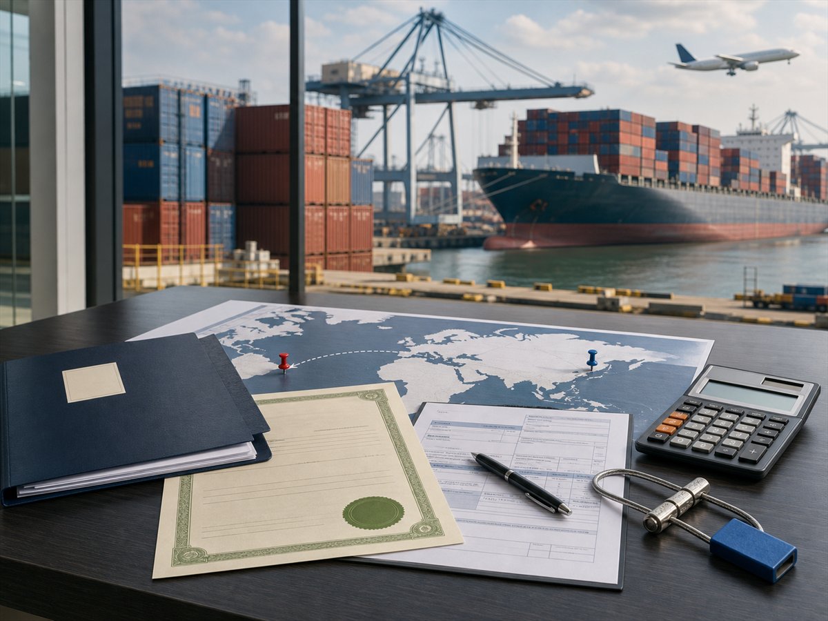 Import and export customs documents