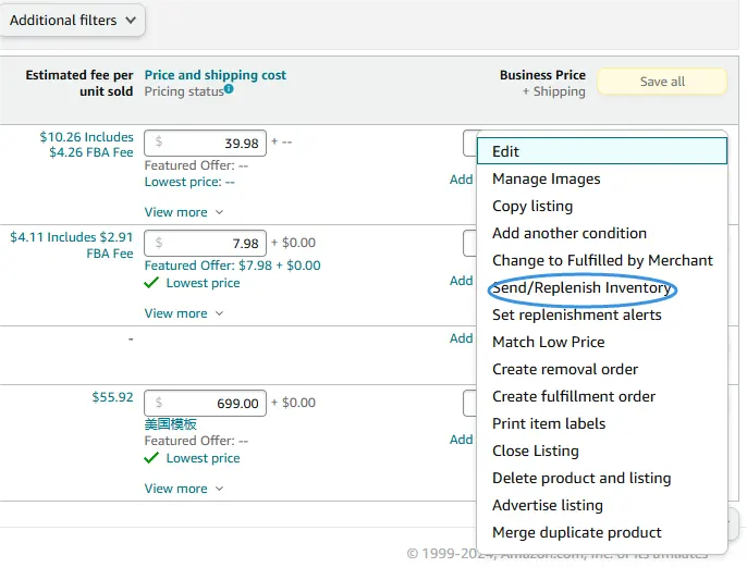 Foresmart FBA Shipping notes in 2024