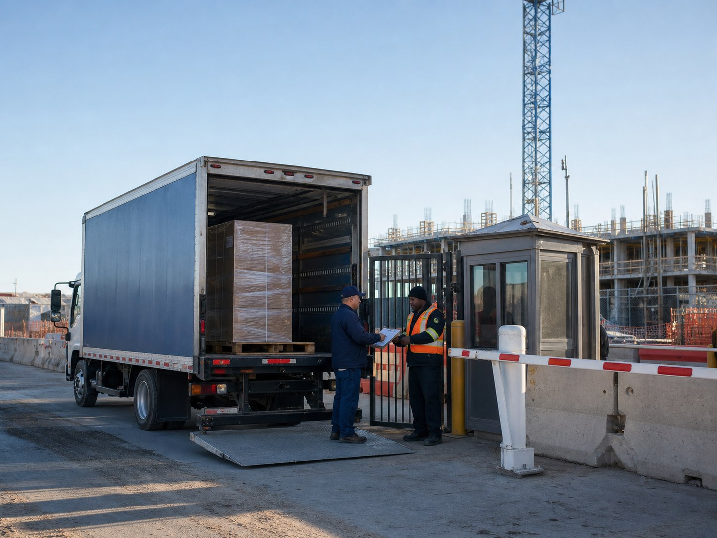 Foresmart limited access freight delivery