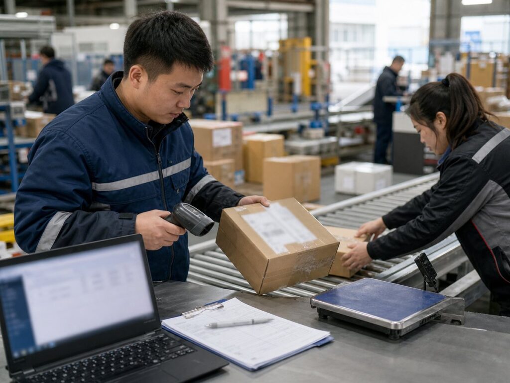 Express shipment export filing check
