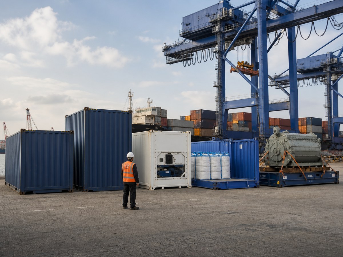 Foresmart shipping container types overview