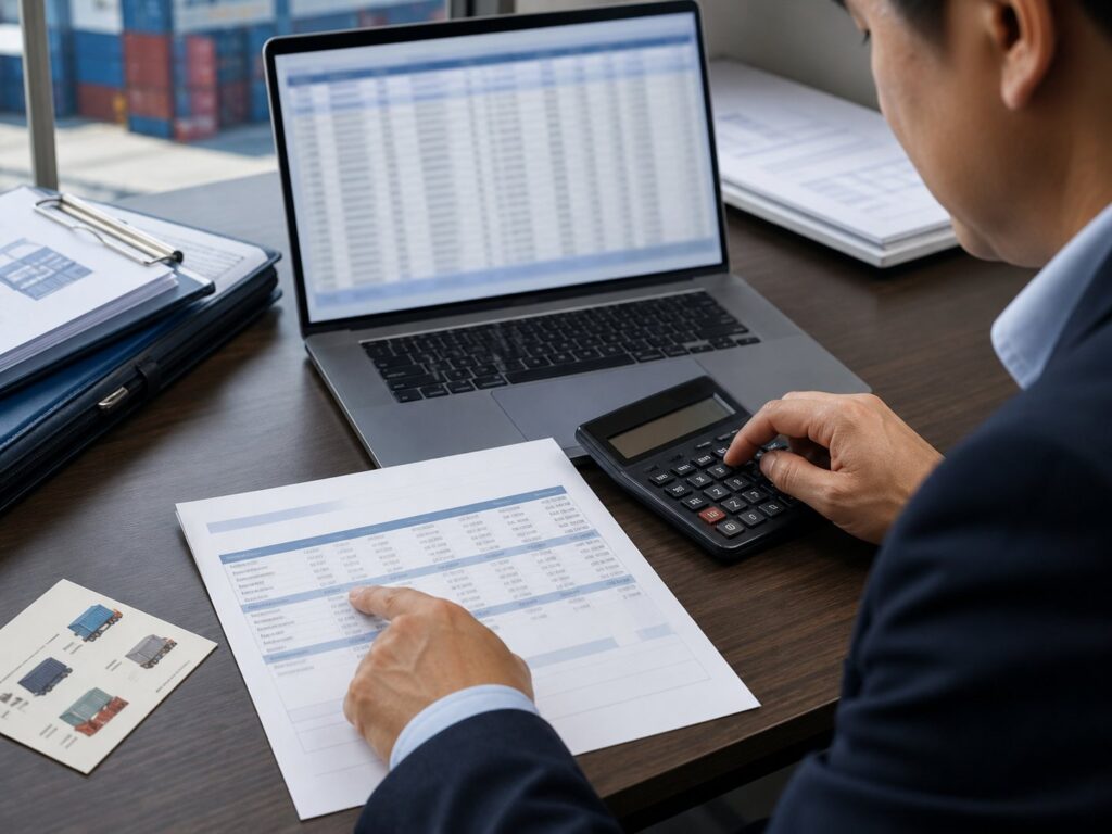 [逐行审核场景图](C:/Users/Admin/Desktop/Foresmart/assets/freight-audit-import-shipments/freight-invoice-line-by-line-audit.jpg)Line-by-line freight invoice audit