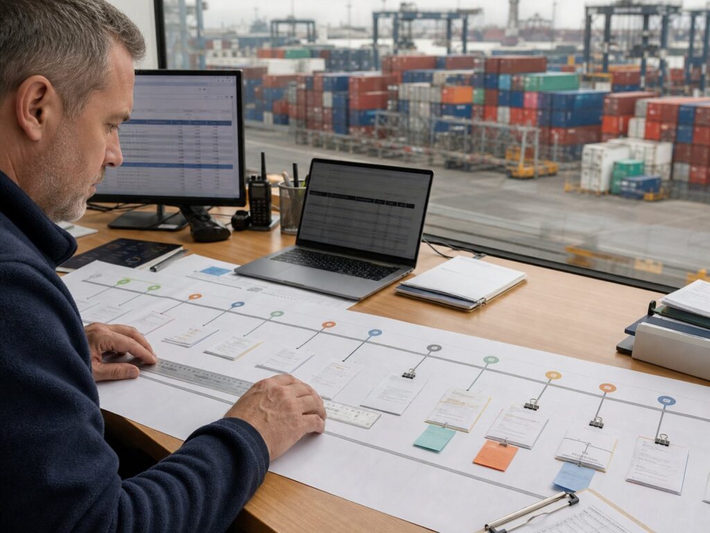 Demurrage and detention timeline review