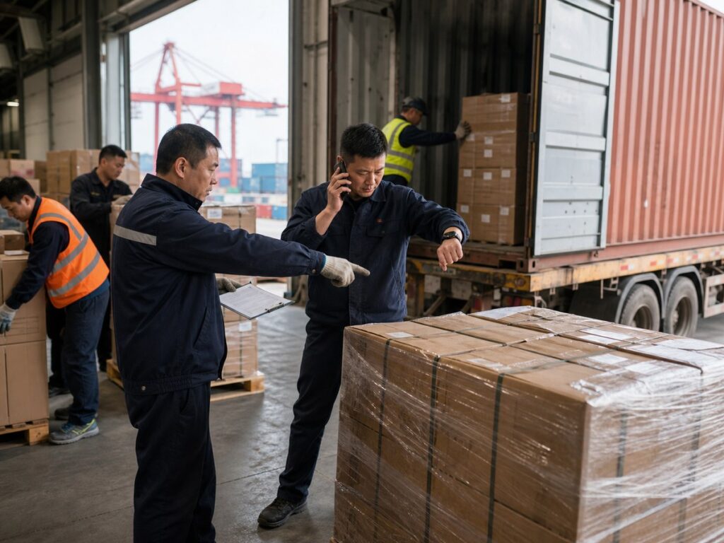 Ocean freight cutoff handover