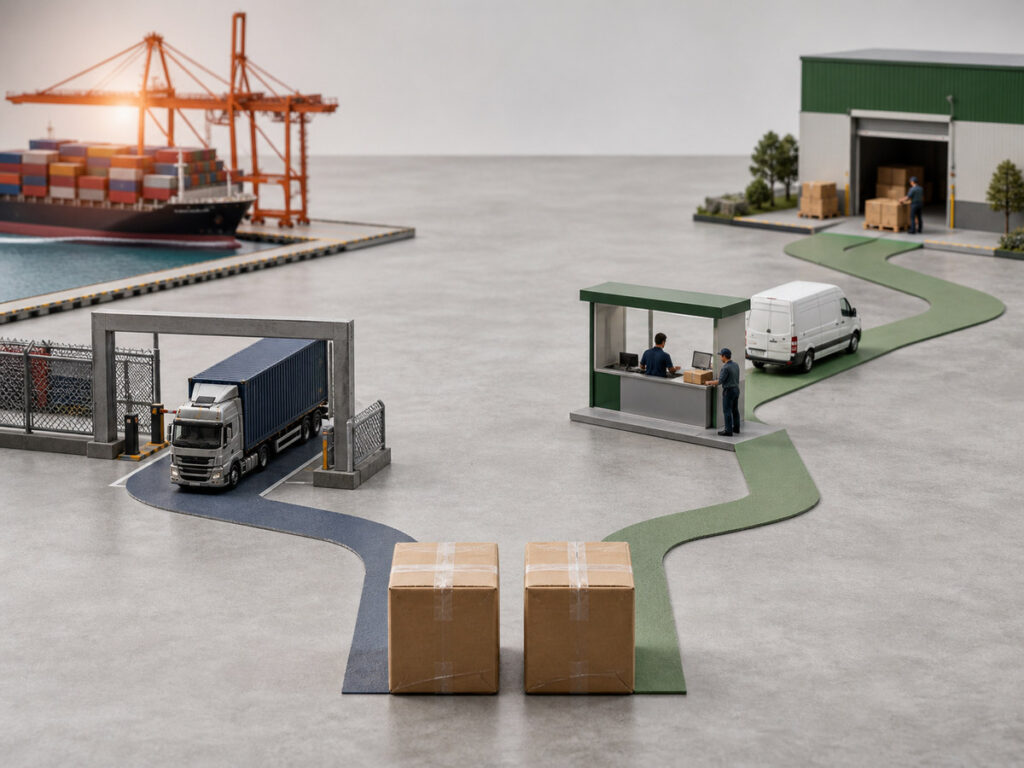 Foresmart port-to-door service scope