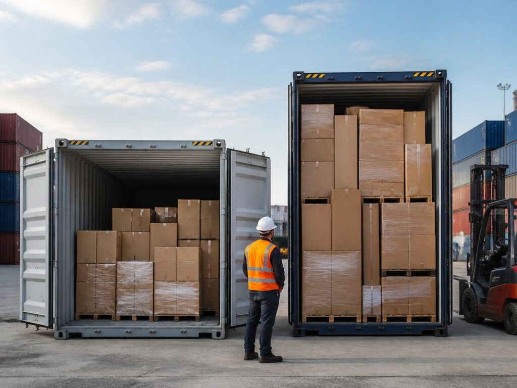 Foresmart standard vs high cube container