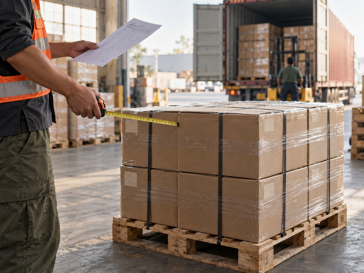 Amazon FBA pallets shipped from China