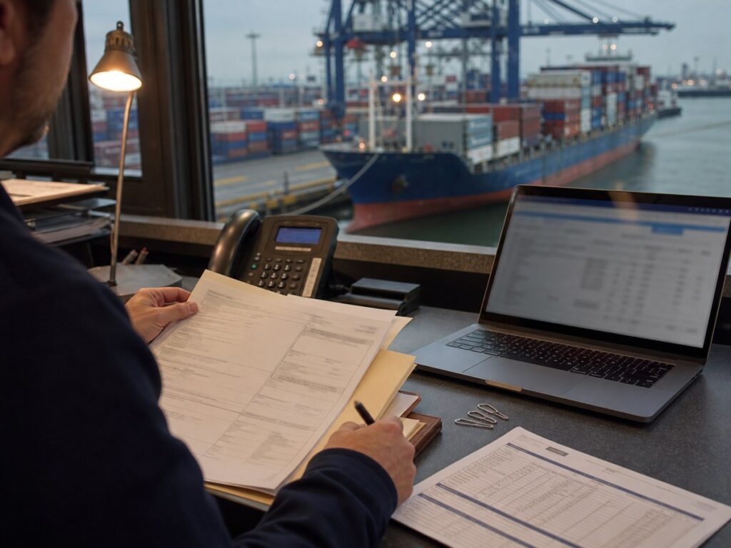 Bill of lading shipping instruction review