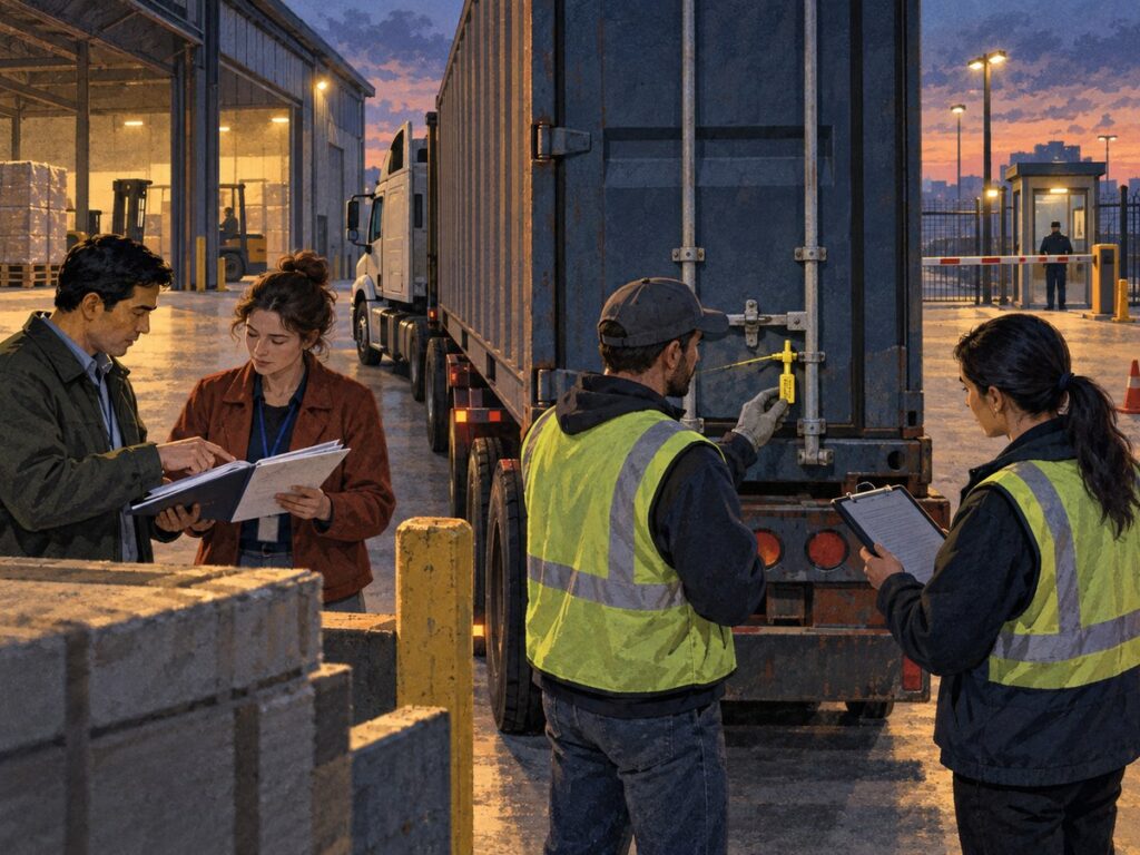 Bonded carrier custody handoff