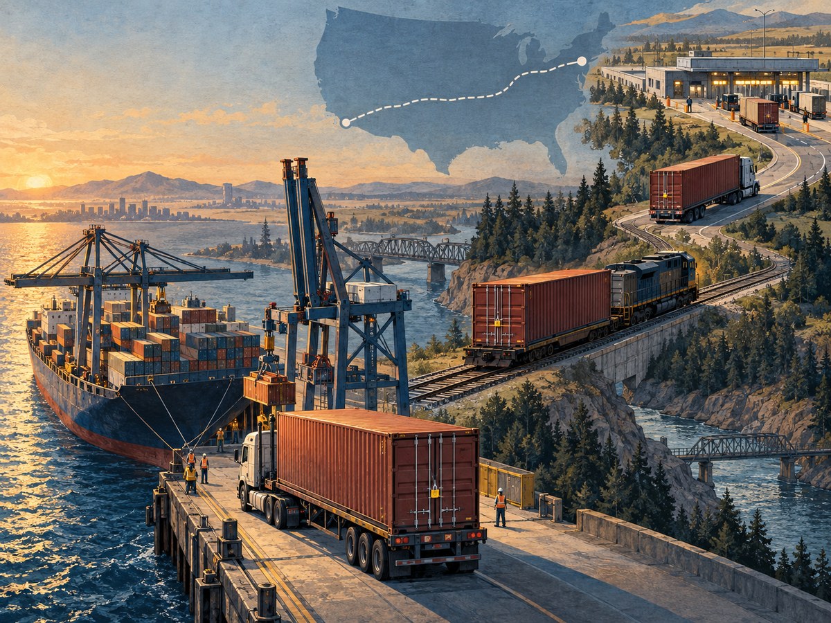 Bonded shipment before US customs clearance