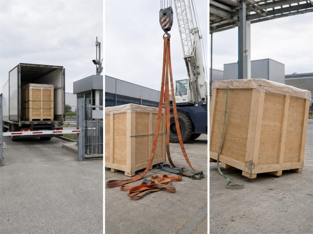 DPU unloading risks at a foreign facility