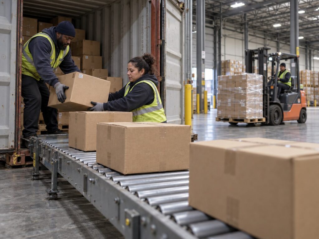 Foresmart loose carton and pallet handling