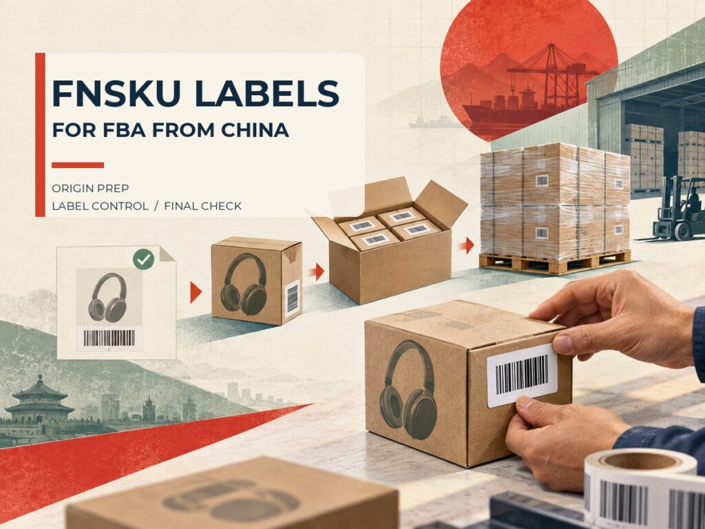 How Do You Use FNSKU Labels for Amazon FBA Shipping From China?