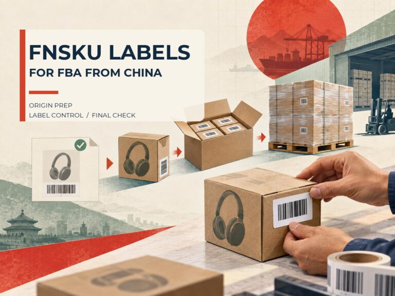 How Do You Use FNSKU Labels for Amazon FBA Shipping From China?