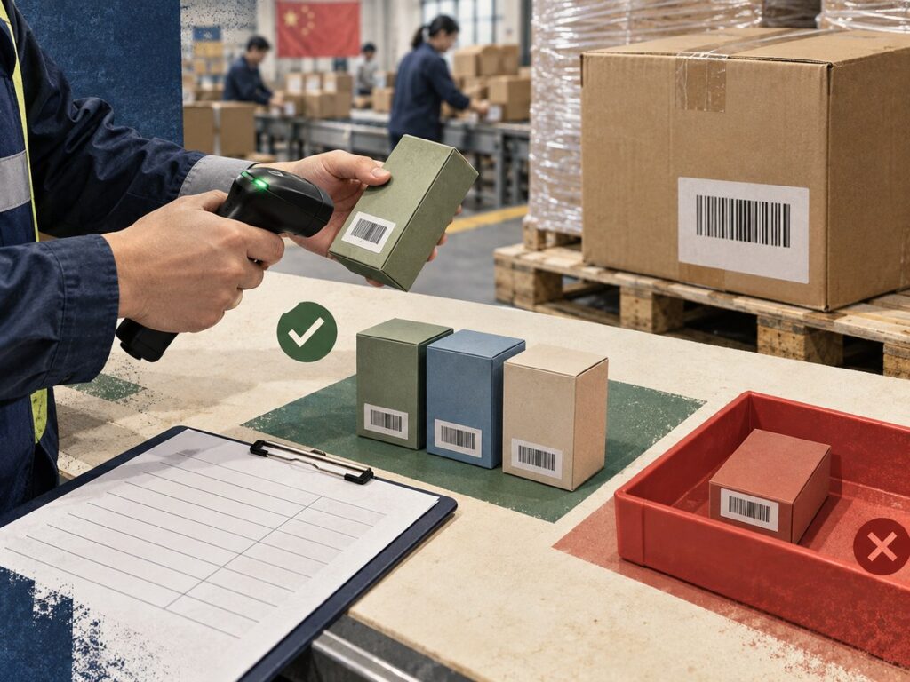 FNSKU pre-shipment quality audit