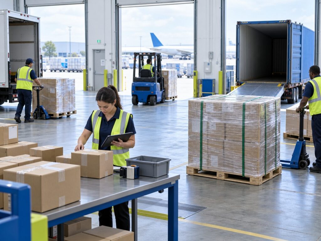 Freight forwarding service scope