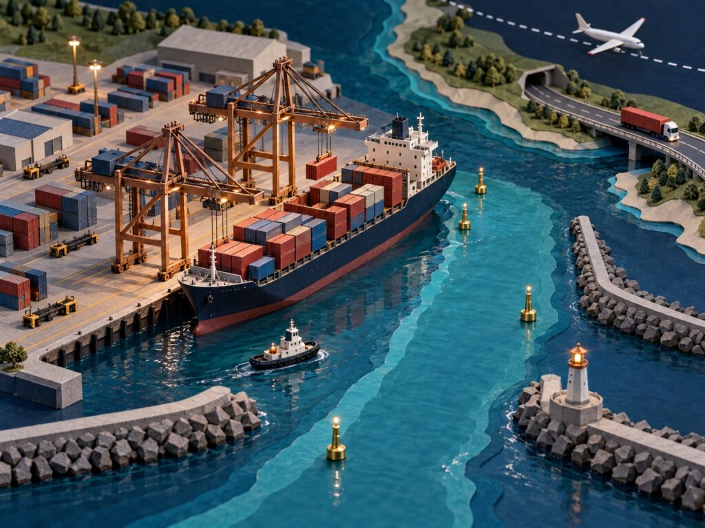 HMF vessel and port applicability