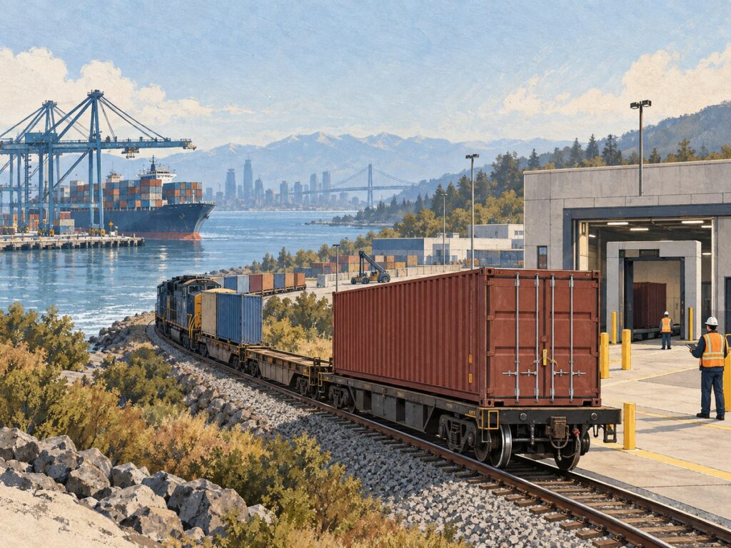 IT bonded shipment to an inland port