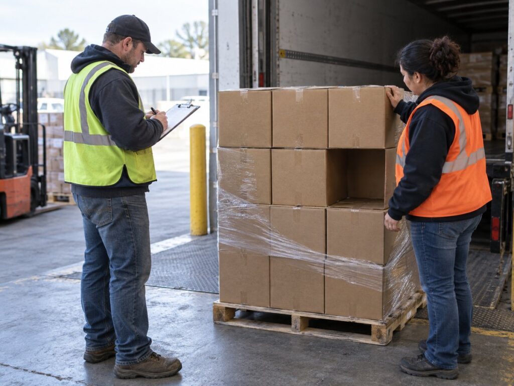 Counting cartons in a short shipment