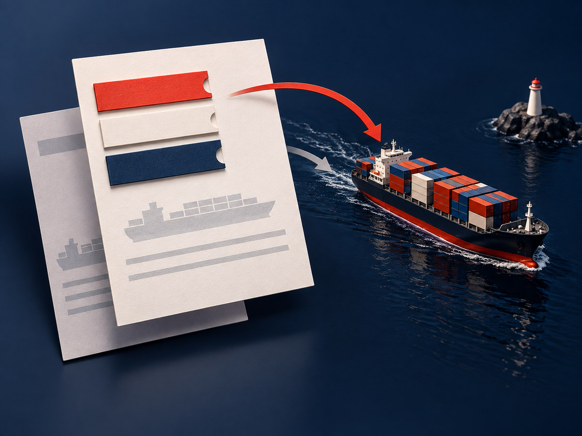 Switch bill of lading for cargo resale