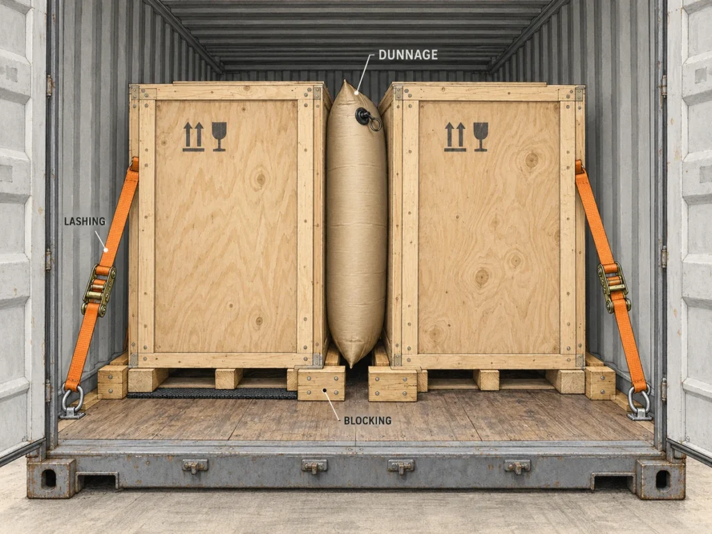 Foresmart lashing, blocking and dunnage