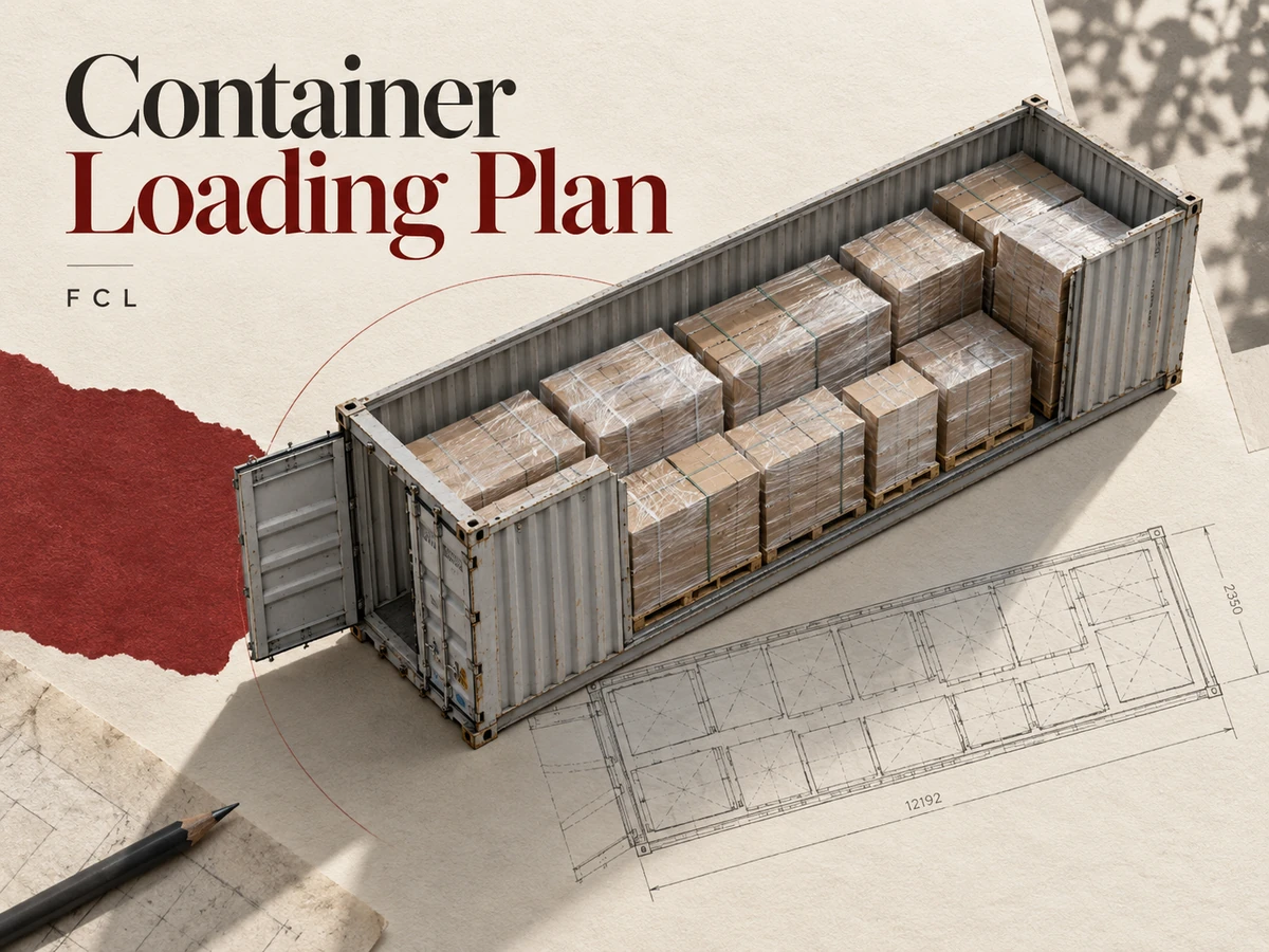 Foresmart FCL container loading plan
