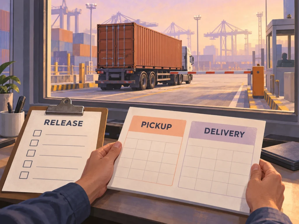 Foresmart pre-pull release and delivery checks