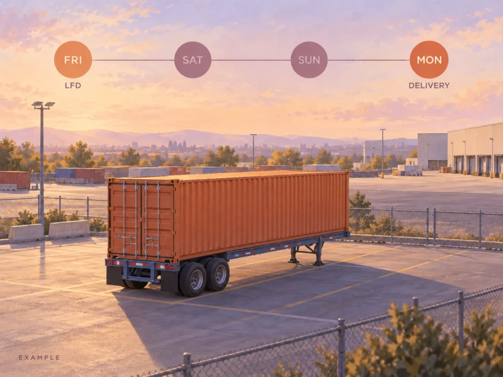 Foresmart pre-pull weekend container staging