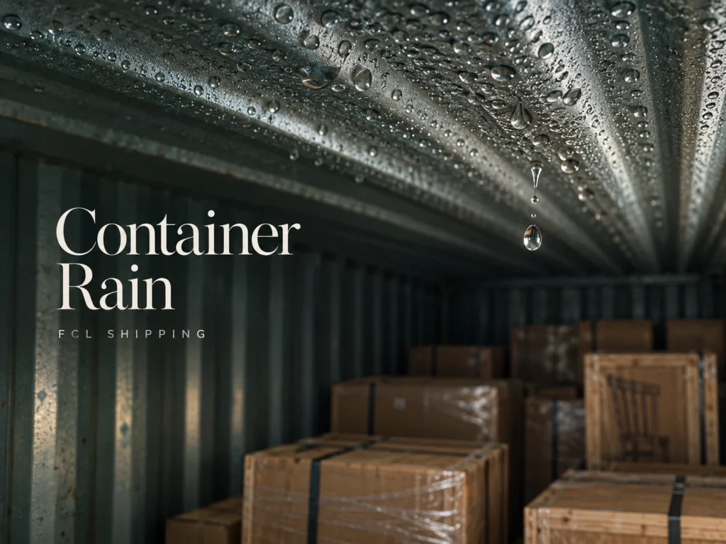 Container Rain: How to Reduce Moisture Risk in FCL Shipping