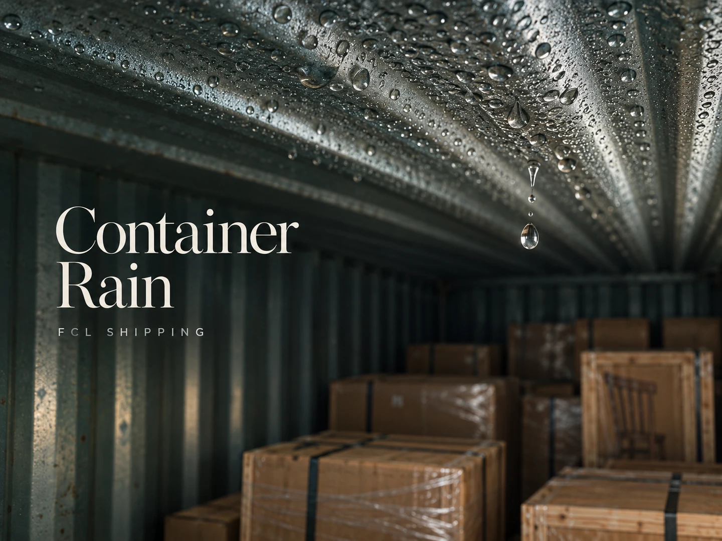 Container rain in Foresmart FCL shipping