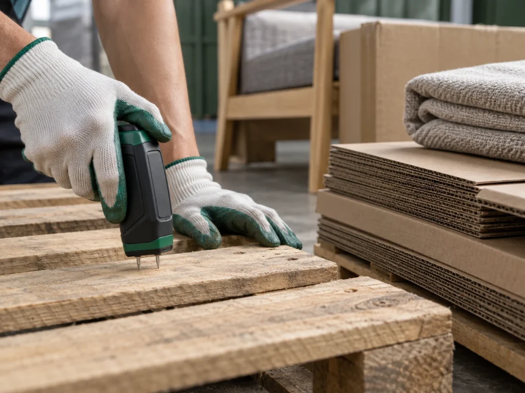 Foresmart FCL pallet moisture check