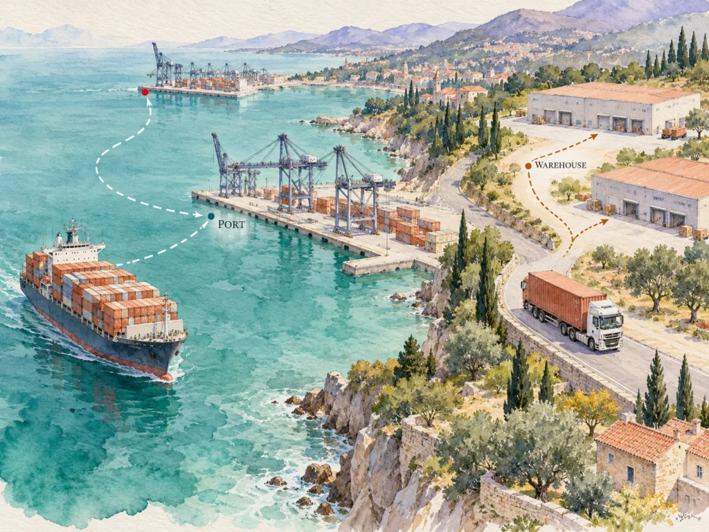 Foresmart port and warehouse destination changes