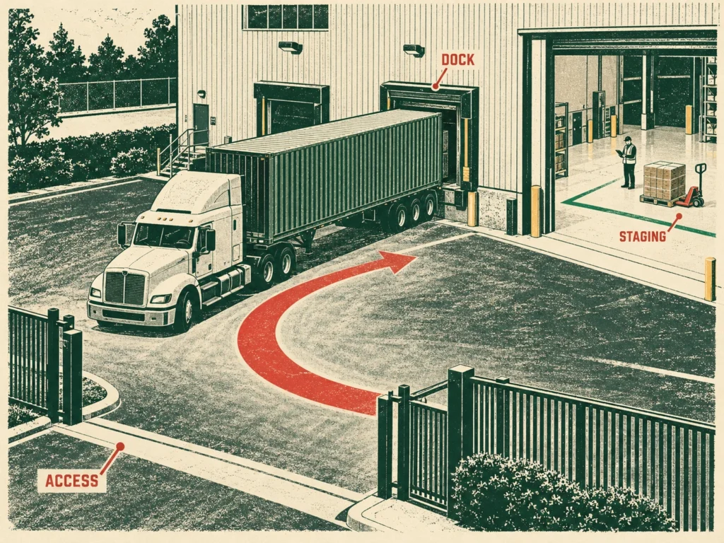 Foresmart live unload dock preparation