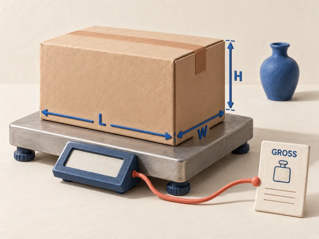 Foresmart packing list weights and dimensions